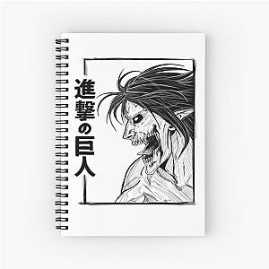 Attack - titan Spiral Notebook