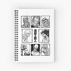 All - titans Spiral Notebook