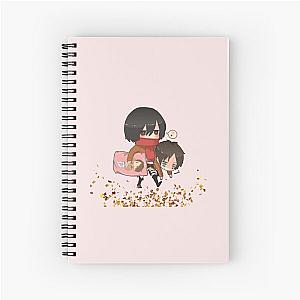 attack of titan Spiral Notebook