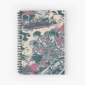 Attack on Titan - Shinzou wo Sasageyo Spiral Notebook