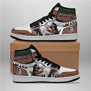 Attack on Titan Shoes: Mikasa Ackerman High Jordan Sneaker