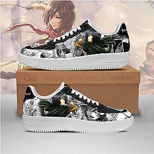 Attack on Titan Shoes: Mikasa Ackerman Low Jordan Sneaker