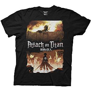 Attack on Titan T-shirt Store - Attack On Titan Key Art T-shirt