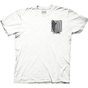 Attack on Titan T-shirt Store - White AOT Anime T-shirt