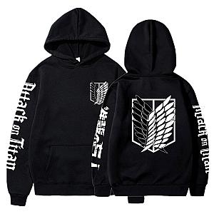 Attack On Titan Hoodie - Anime Graphic Hoodie