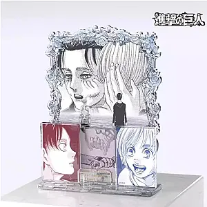 Attack on Titan Figures - 17cm AOT Acrylic Combination Standing Plate Figure