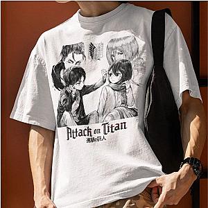 Attack On Titan Shirts – Eren Mikasa Forever Shingeki Classic T-Shirt