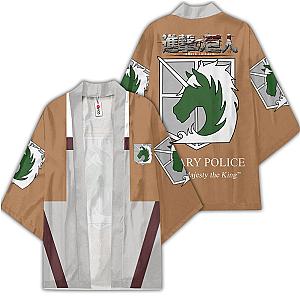 Attack on Titan Kimono - AOT Military Kimono Custom Merch  Clothes GOT1308