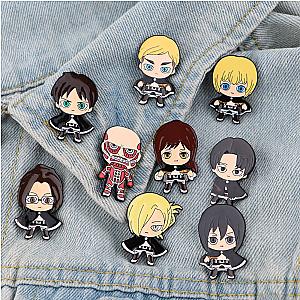 Attack On Titan Pins - Figures Enamel Pins Badge Backpack Bag Jewelry Gifts