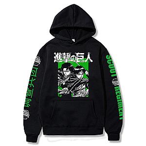 Attack On Titan Hoodie - AOT Merch Ackerman Levi Scout Regiment Hoodie