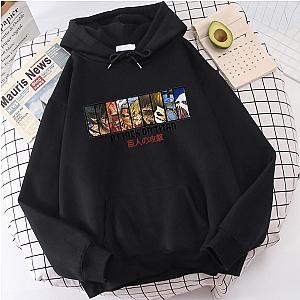 Attack On Titan Hoodie - AOT Titan Anime Manga Casual Hoodie