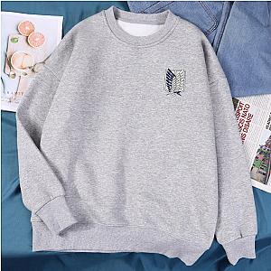 Attack On Titan Sweater - Wings Of Freedom Graphic Printed Sweater