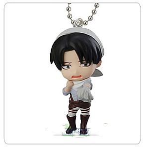 Attack On Titan Figure: Levi Ackerman Cleaning Mini Figure Pedant