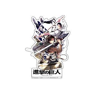 Attack on Titan Acrylic Stand: Levi Ackerman Cleaning And Warrior Figure