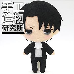 Attack On Titan Plush: Levi Ackerman 12cm Keychain Plush Handmade