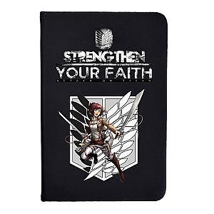 Attack On Titan Notebook Merch: Sasha Blouse Notebook