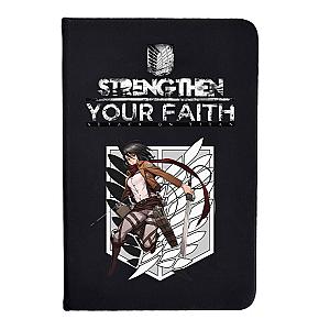 Attack On Titan Notebook Merch: Mikasa Ackerman Notebook