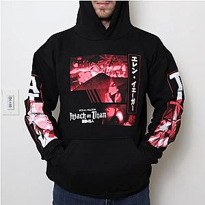 Attack On Titan Hoodies – Final Season Eren Yeager Titan Anime Pullover Hoodie