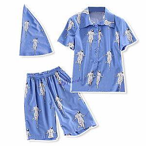 Attack On Titan Merch: Levi Ackerman Short Sleeve Pajamas