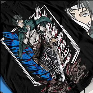 Attack On Titan Shirts – Squad Levi The Final Season T-Shirt