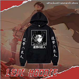 Attack On Titan Hoodie - Levi Ackerman AOT Graphic Hoodie