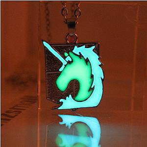 Attack on Titan Glowing Necklace: Military Police Necklace