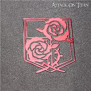 Attack on Titan Metal Stickers: Stationary Guard Logo Sticker