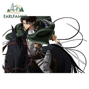 Attack On Titan Car Sticker Merch: Levi Ackerman Vinyl Sticker