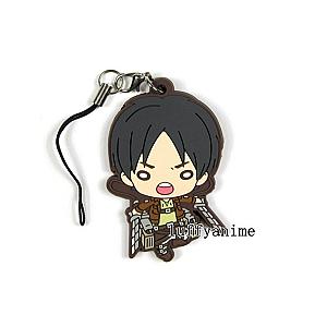 Attack On Titan Rubber Merch: Eren Yeager Rubber Keychain