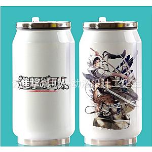 Attack On Titan Merch: Levi Ackerman 350ml Tumbler