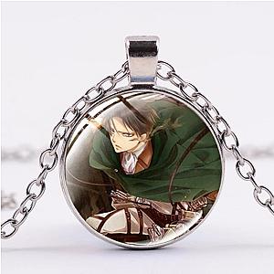 Attack On Titan Necklace Merch: Levi Ackermam Necklace