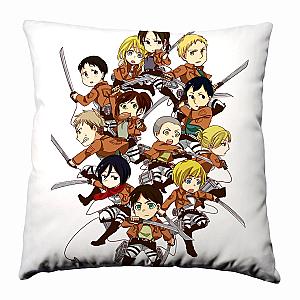 Attack On Titan Pillow Merch: Chibi Squad Pillow