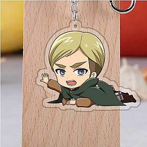 Attack On Titan Acrylic Merch: Erwin Smith Keychain