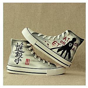 Attack On Titan Shoes Merch: Attack On Titan High-Top Shoes