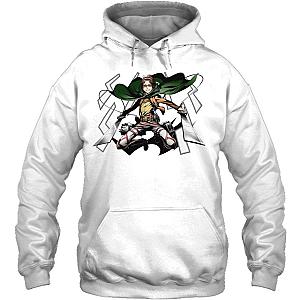 Attack On Titan Hoodie Merch: Hange Zoe Portrait Hoodie