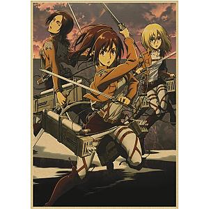 Attack On Titan Poster: Squad Portrait Poster