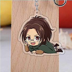 Attack On Titan Acrylic Merch: Hange Zoe Chibi Keychain