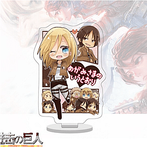 Attack On Titan Acrylic Figure: Chibi Historia Reiss With Team Figure