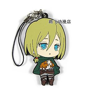 Attack On Titan Acrylic Merch: Historia Reiss Rubber Keychain