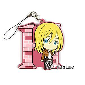 Attack on Titan: Historia Reiss Rubber Keychain