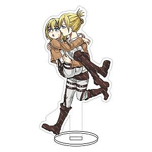 Attack on Titan Acrylic Figure: Armin Arlert And Annie Leonhart