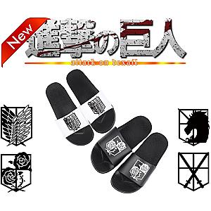 Attack on Titan Slippers: Attack On Titan Logo Home-Slipper