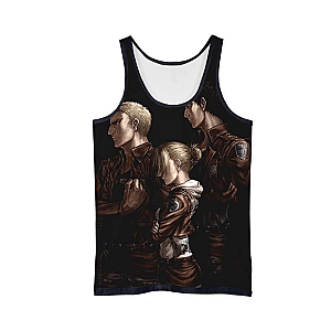 Attack on Titan Tank Top Merch: Annie, Reiner And Bertholdt