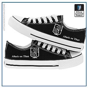 Attack on Titan Shoes Merch: Attack on Titan Low-Top Converse