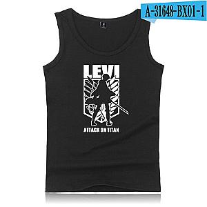 Attack on Titan Tank Top Merch - Levi Ackerman Tank Top