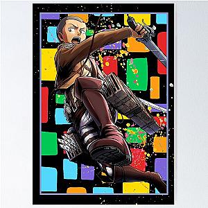 Attack on Titan Posters - Connie Springer Color Block Design Poster Decor IP1511