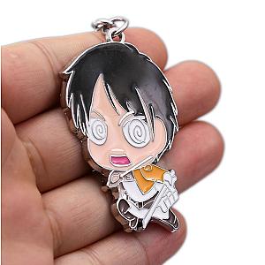 Attack on Titan Merch: Eren Yeager Chibi Keychain