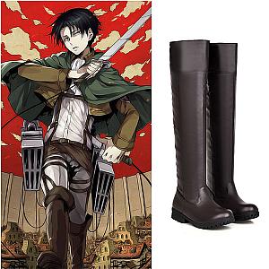 Attack On Titan Cosplay Merch: Levi Ackerman Cosplay Boots