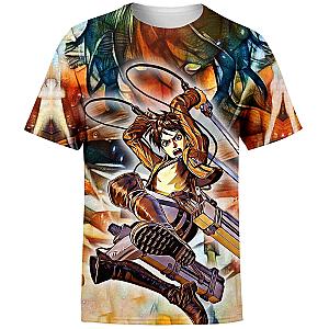 Attack on Titan Shirt Merch - Eren Yeager Shirt Cotton Freesize Custom Shirt