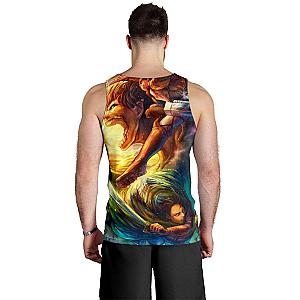 Attack on Titan Tank Top Merch - Levi Ackerman x Eren Yeager Vibrant Premium Tank Top